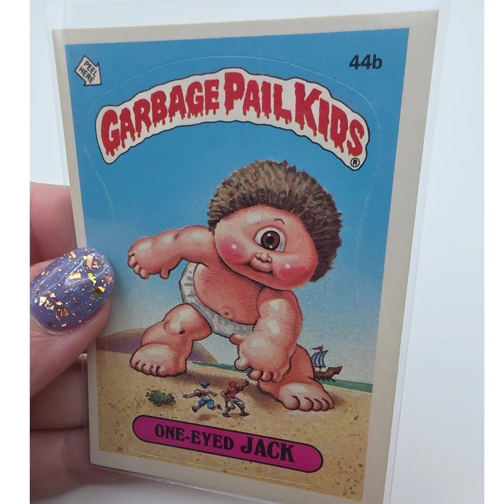 Garbage Pail Kids Trading Card OS2 One-Eyed Jack Fair 44b
